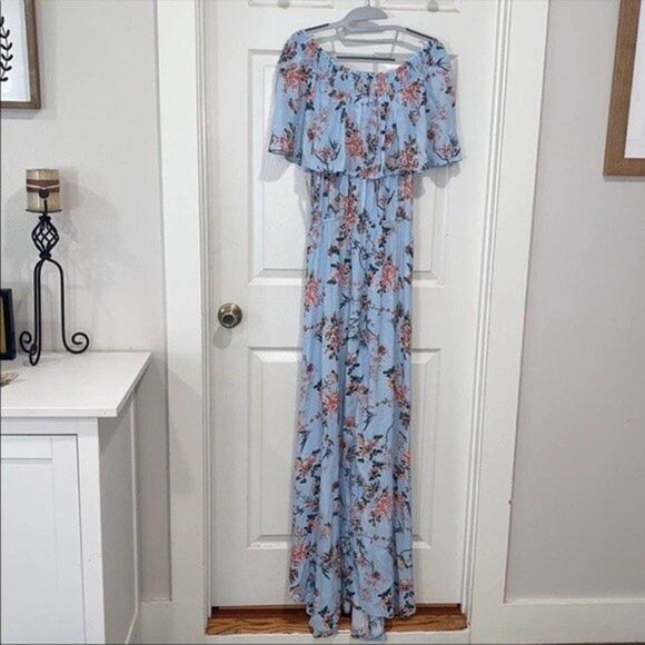 Flynn Skye Womens Size Medium Miranda Maxi Dress - Picture 4 of 8